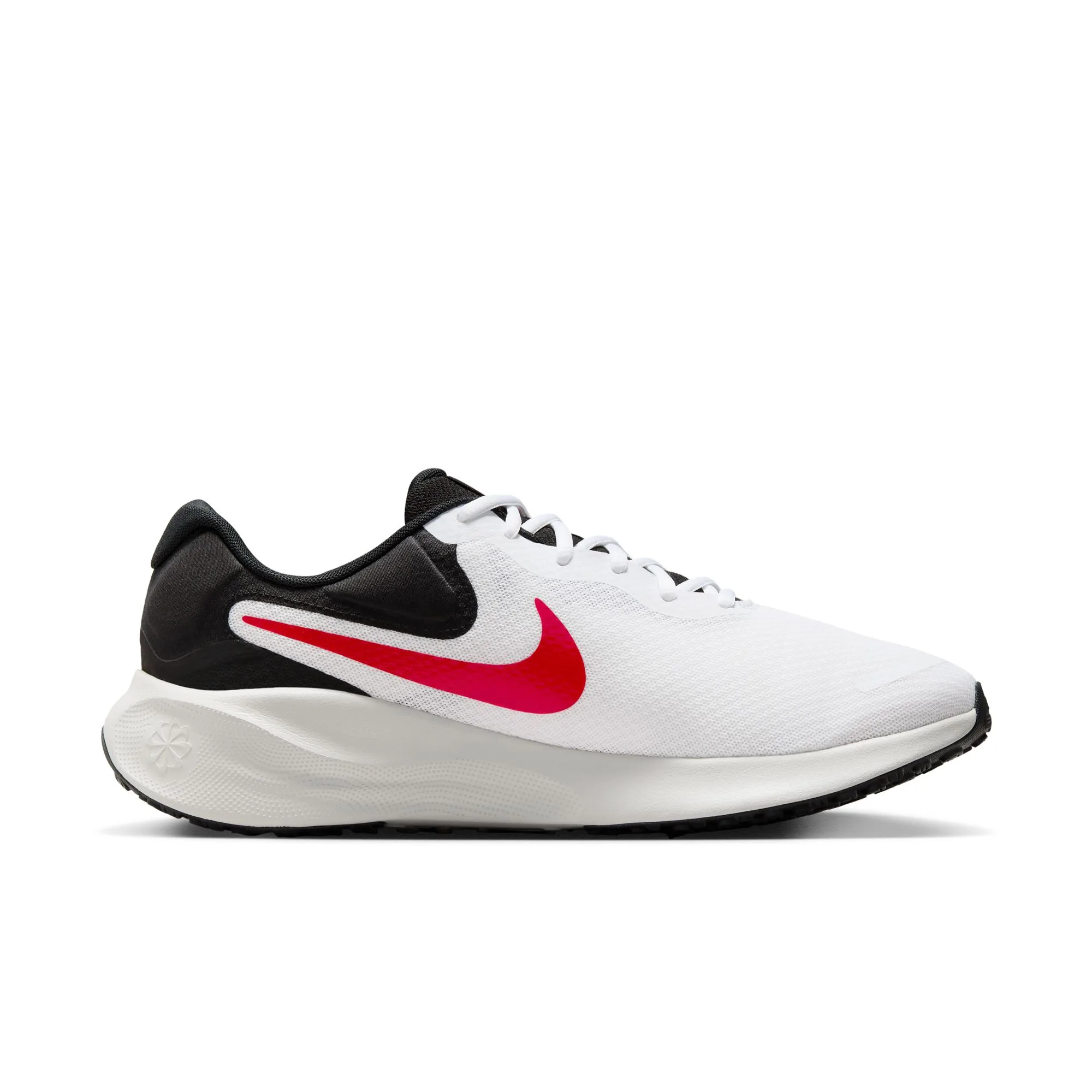 Sepatu Running Nike Revolution 7 FB2207 102 - White/Fire Red-Black