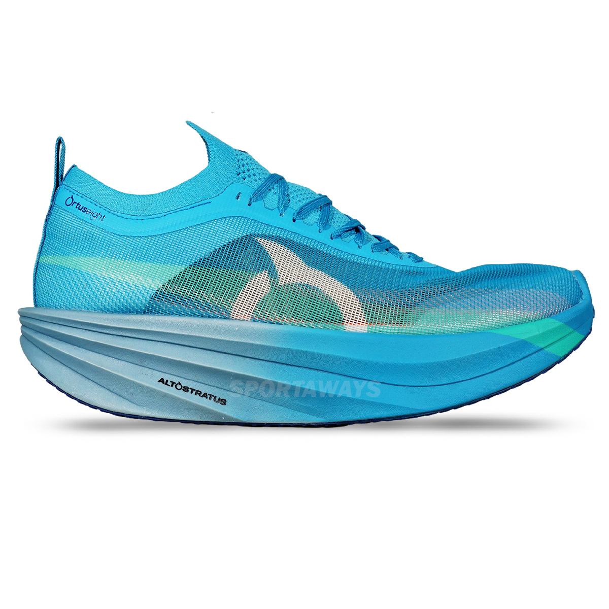 Sepatu Running Ortuseight Hypersonic 2.0 - Cyan/Aqua