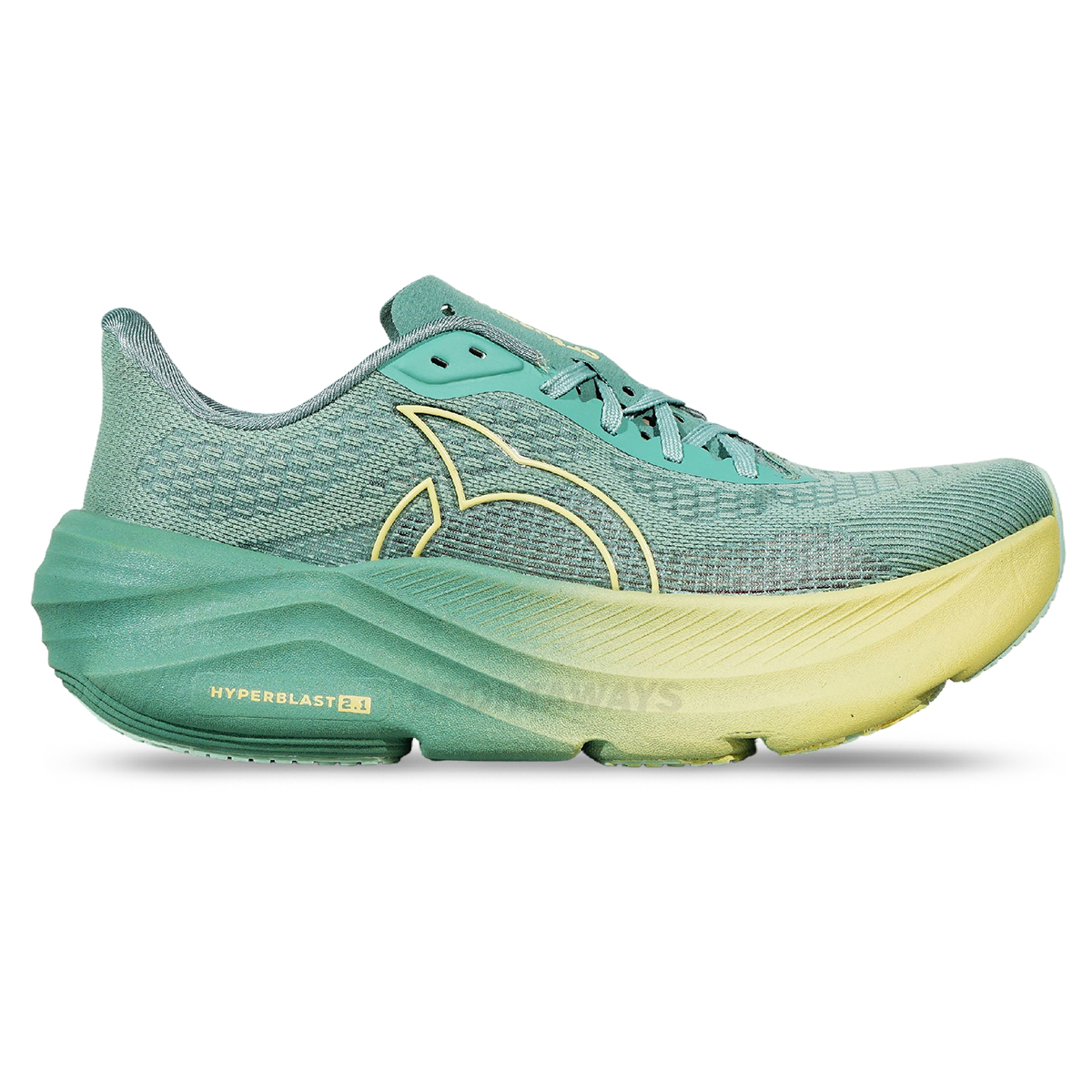 Sepatu Running Ortuseight Hyperblast 2.1 - Sage Green/Sand