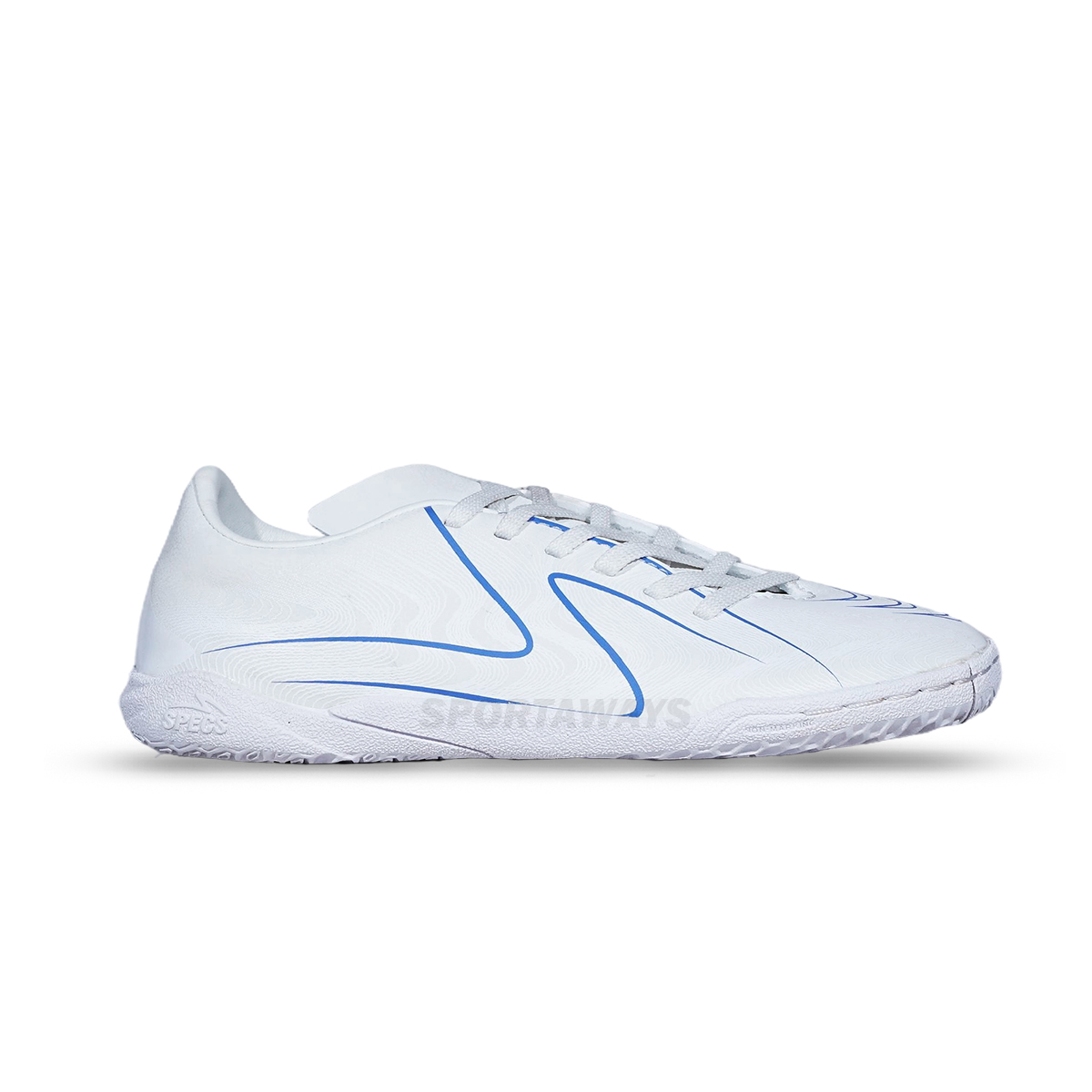 Sepatu Futsal Anak Specs Reacto Deviant JR IN - White/Bit Of Blue/Regatta
