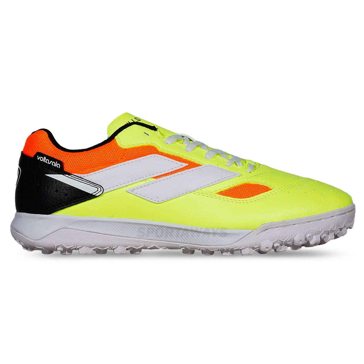 Sepatu Futsal Mills Voltasala Mirage M2 TF - Neon Lime/Peach/White