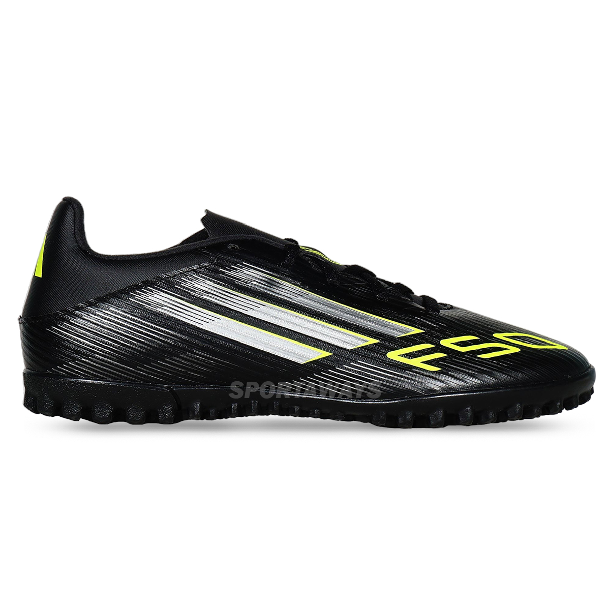 Sepatu Futsal Adidas F50 Club TF JI0025 - Cblack/Ironmt/Luclem Noiess/Fermet/Citluc