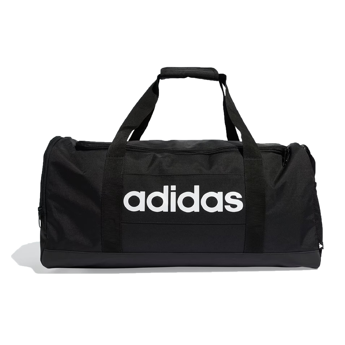 Tas Adidas Linear Duffel M JD9555 - Black/Black/White