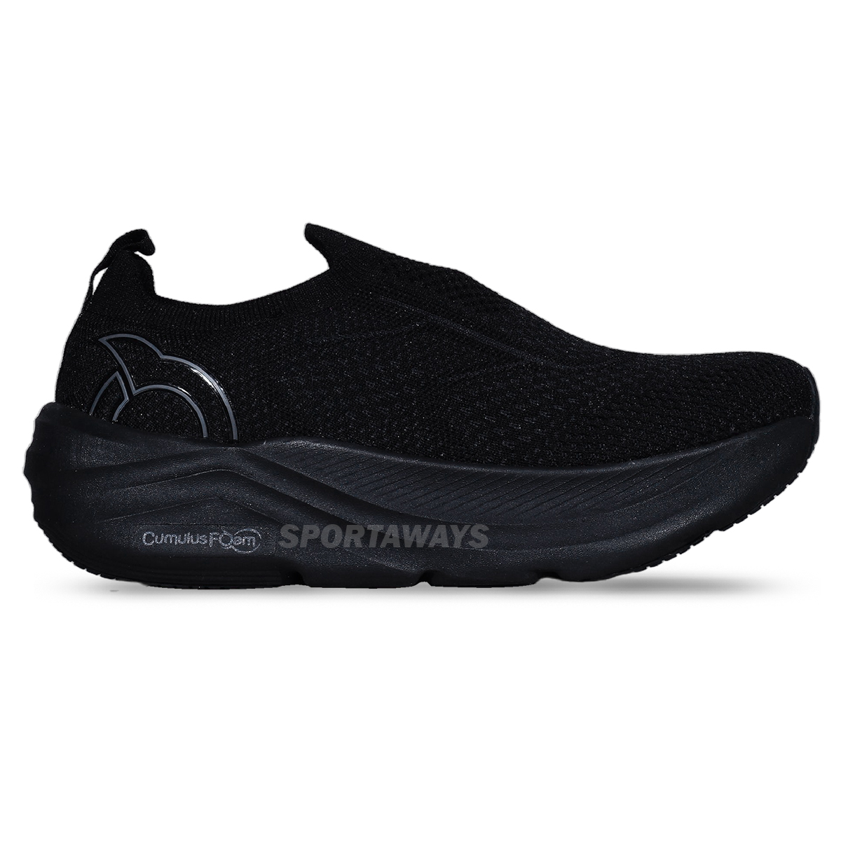 Sepatu Running Sepatu Casual Ortuseight Hyperblast Slip-On - Black