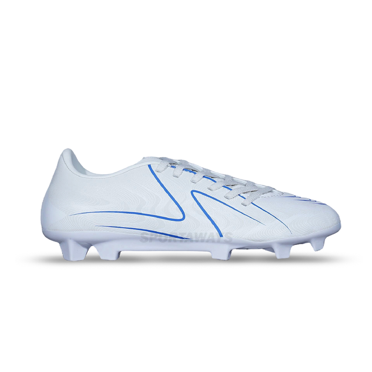 Sepatu Bola Anak Specs Reacto Deviant JR FG - White/Bit Of Blue/Regatta