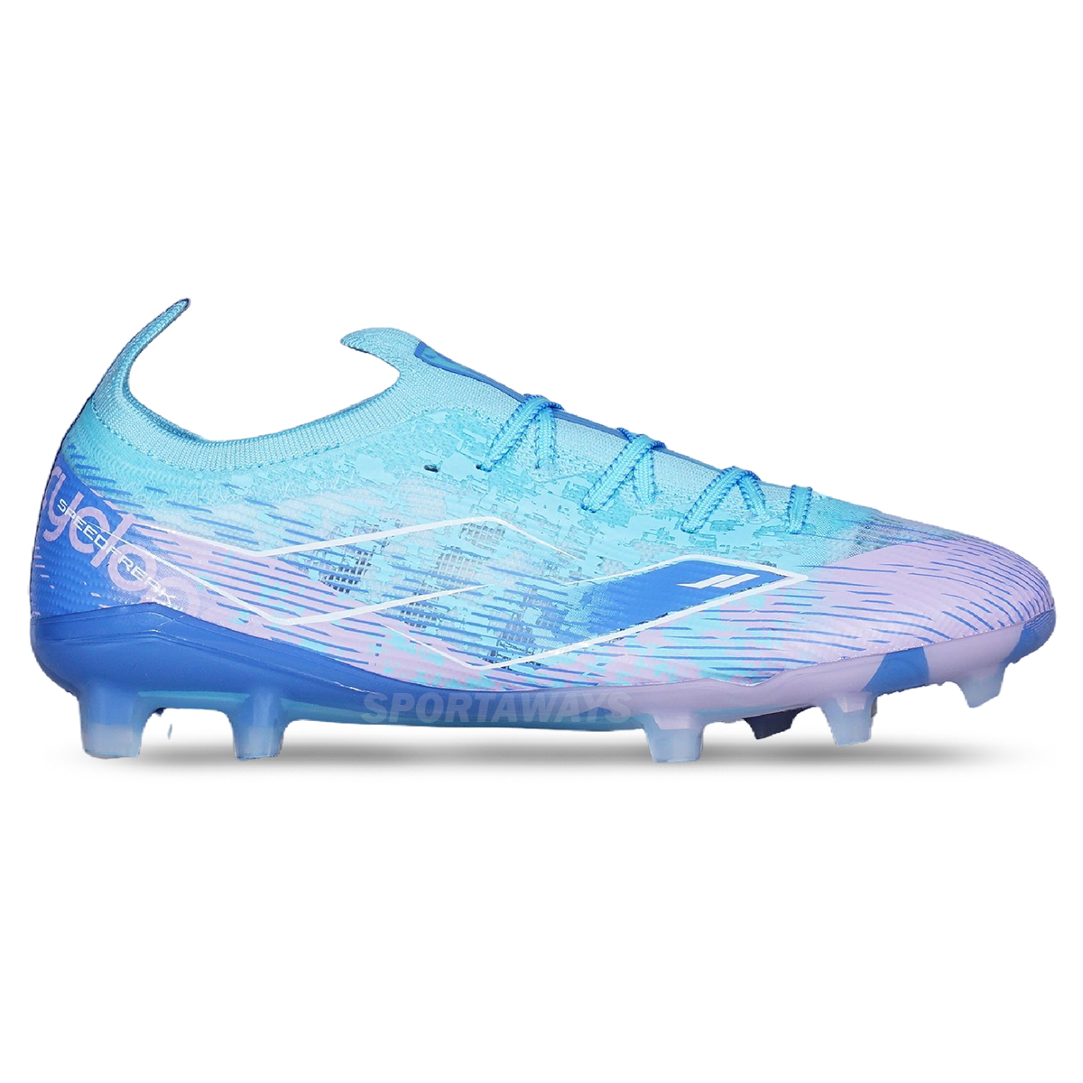 Sepatu Bola Mills Xyclops Speedfreak 1.2 Elite FG - Sky Blue/Lylac/Marina Blue