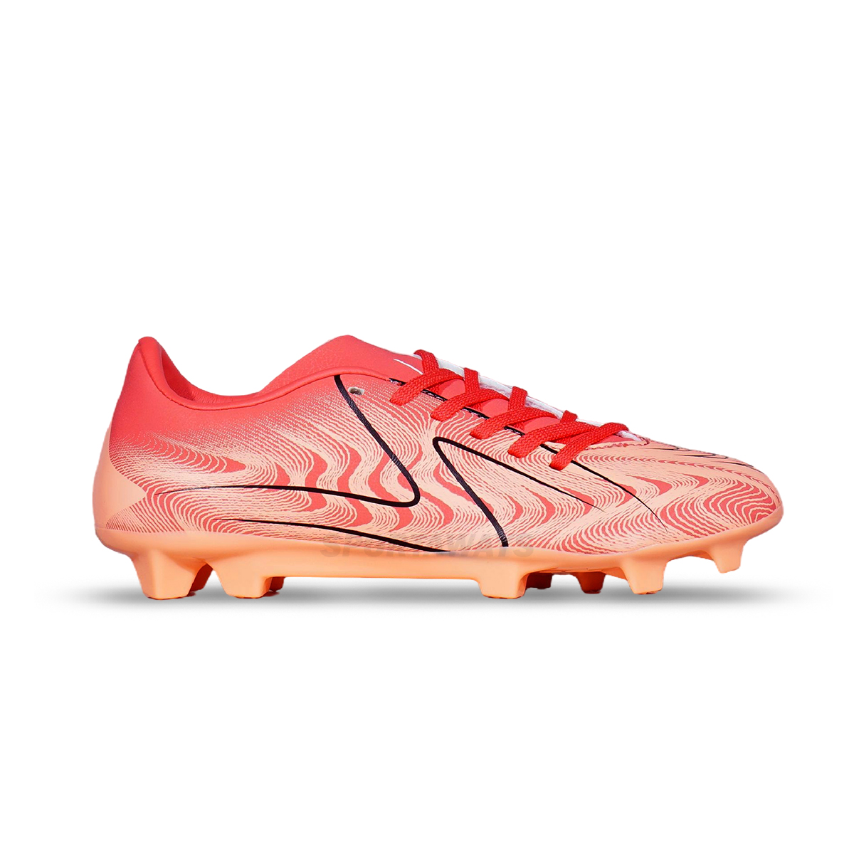 Sepatu Bola Anak Specs Reacto Deviant JR FG - Salmon Puff/Fiery Rose/Black