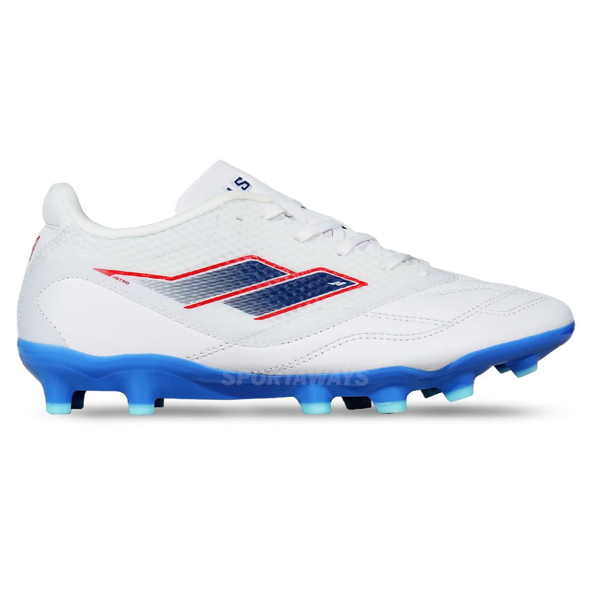 Sepatu Bola Mills Astro Spartan M2 Prime FG - White/Ocean Blue/Navy