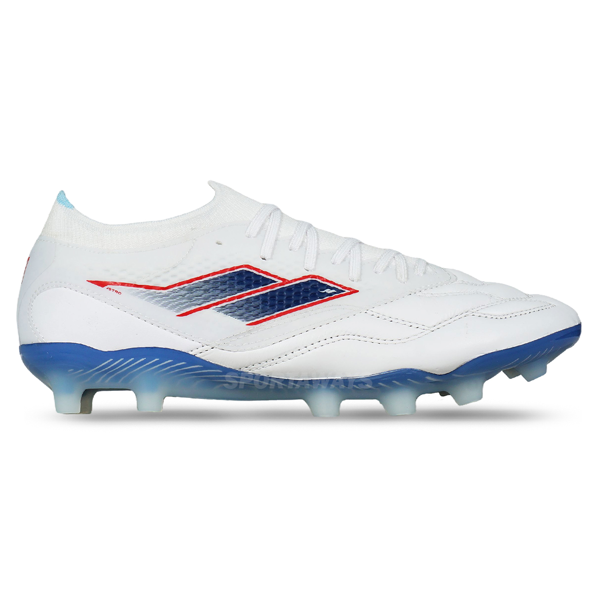 Sepatu Bola Mills Astro Spartan M2 Elite FG - White/Ocean.Blue/Navy