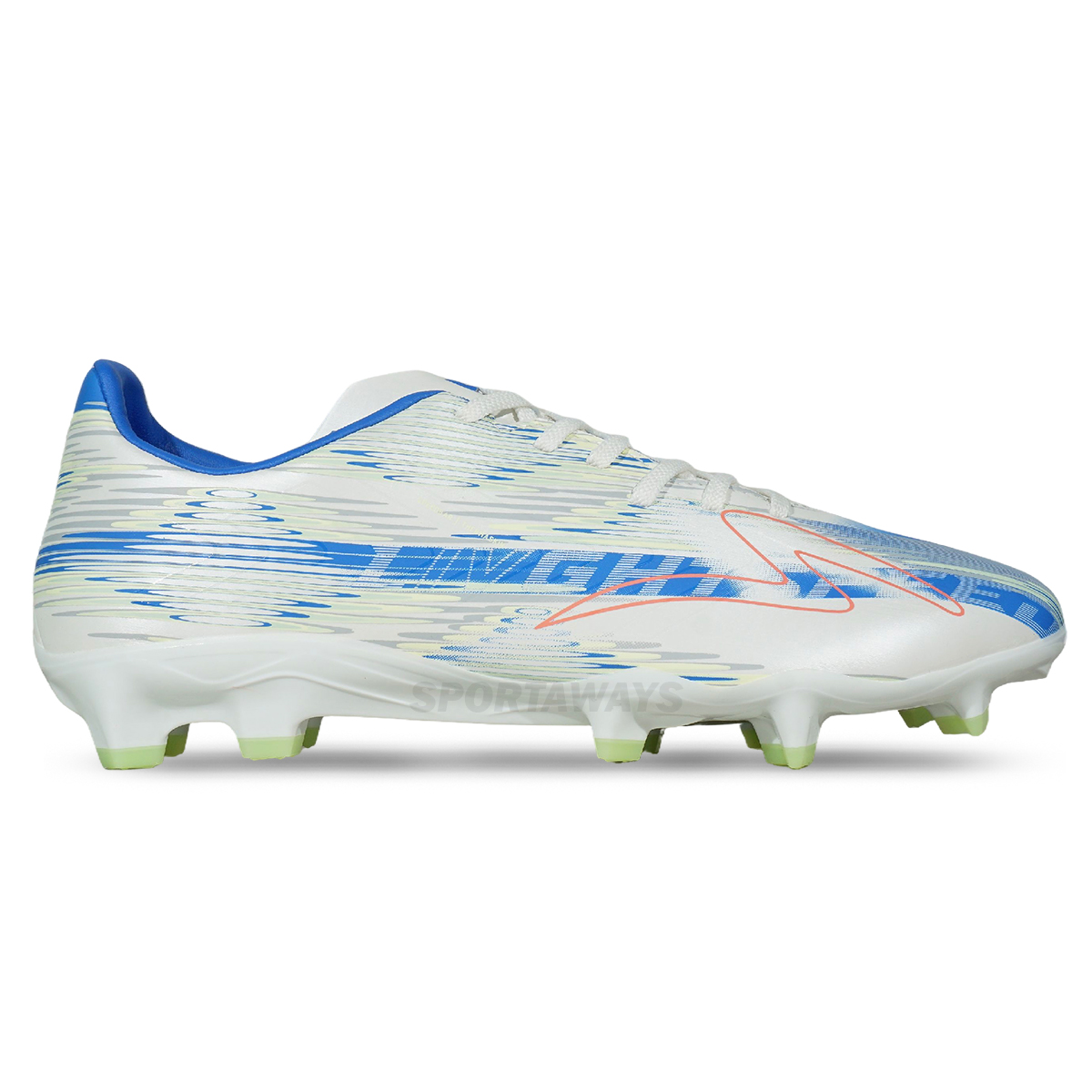 Sepatu Bola Specs Lightspeed 4 Nitro Pro FG - White/Reggata