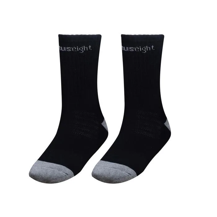 Kaos Kaki Ortuseight Swift Socks L - Black/Grey