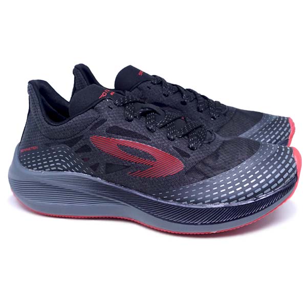 Sepatu Running 910 Haze 1.5 - Hitam/Abu/Merah
