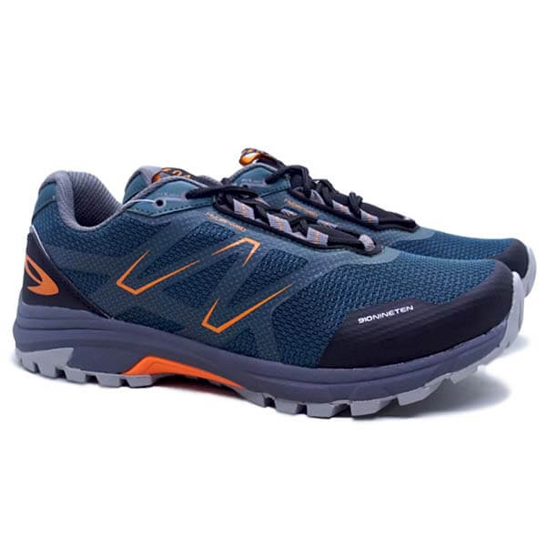 Sepatu Running 910 Yuza - Hijau Teal/Hitam/Abu/Orange