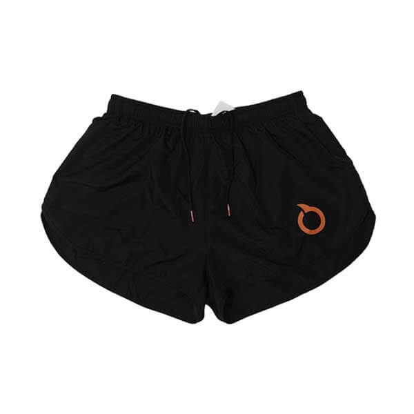 Celana Ortuseight Hyperfuse RN Split Short - Black/Ortrange