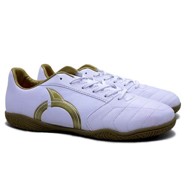 Sepatu Futsal Ortuseight Mirage IN - White/Gold
