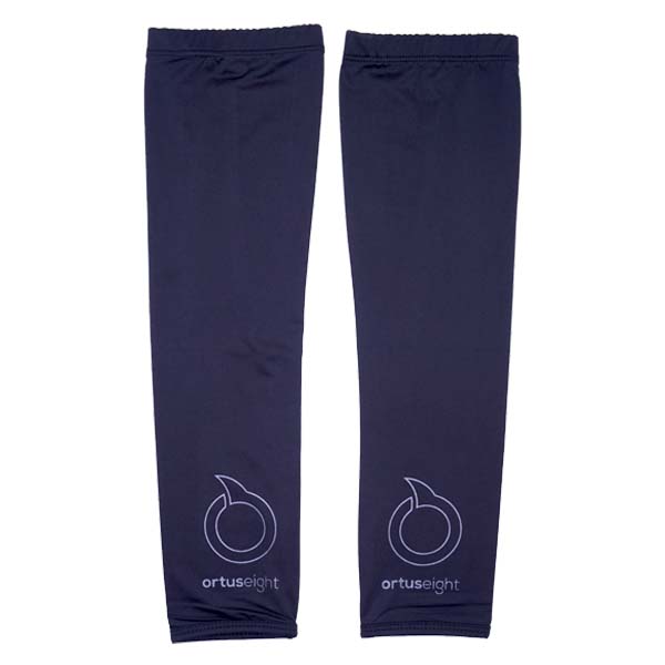 Baselayer Ortuseight Insignia Arm Sleeves - Black/Silver