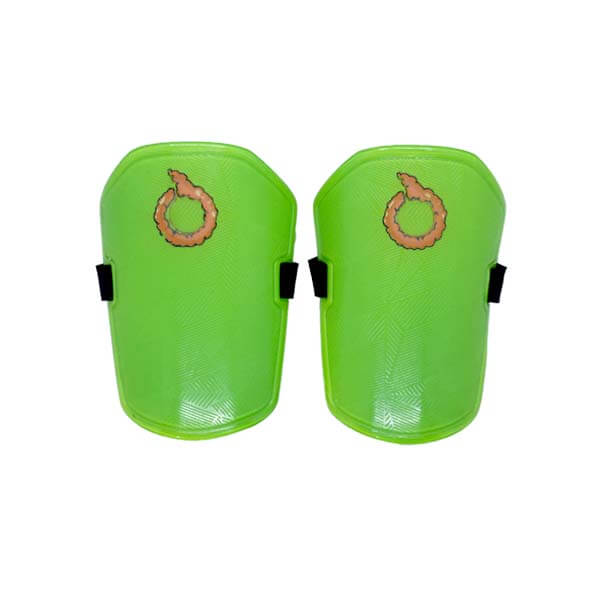 Deker Ortuseight Cure Shinguard - Green/Ortrange