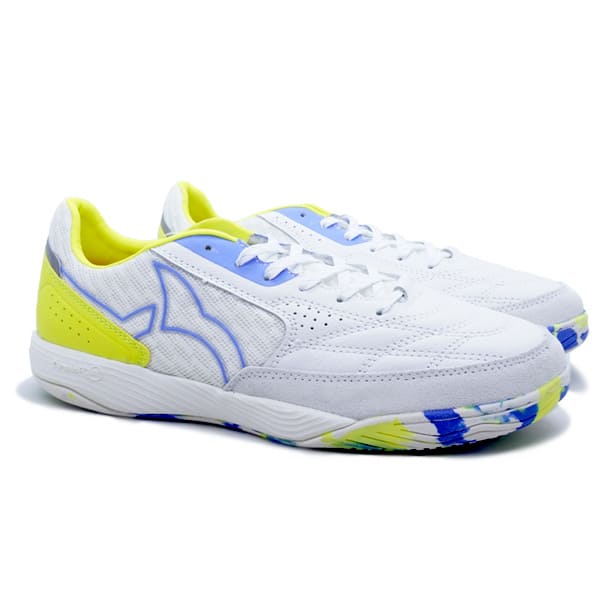 Sepatu Futsal Ortuseight Jogosala Vanquish - White/Lime/Camo