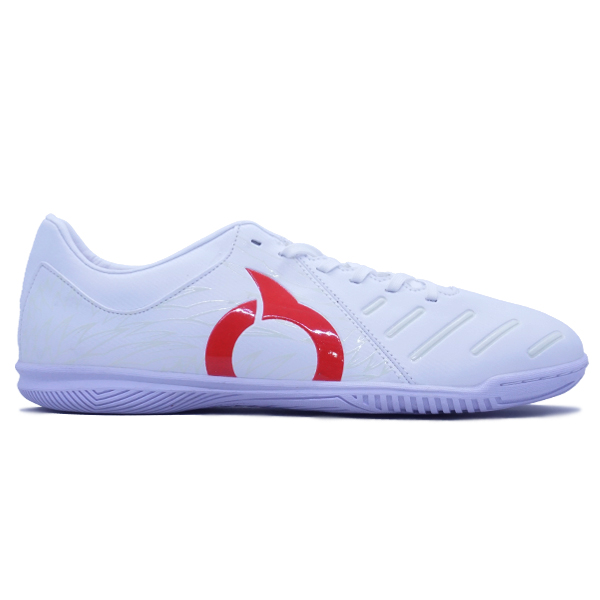 Sepatu Futsal Ortuseight Seed IN - White/Ortred