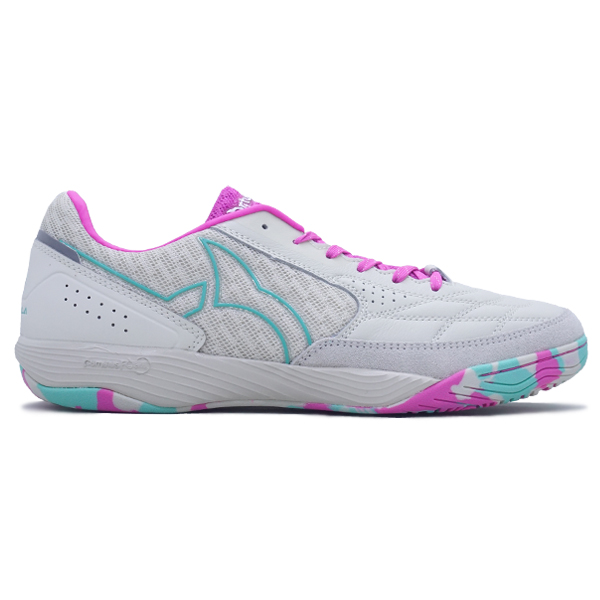 Sepatu Futsal Ortuseight Jogosala Vanquish - Light Grey/Ultra/Teal