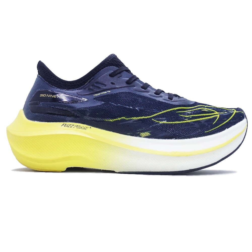 Sepatu Running 910 Haze Veloce - Hitam/Putih/Kuning