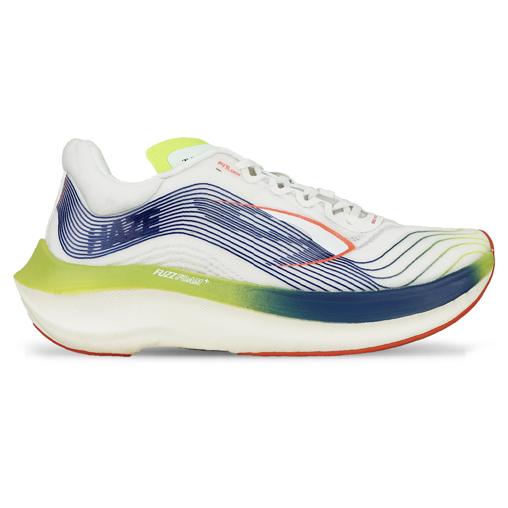 Sepatu Running 910 Haze Tempo - Putih Biru/Merah/Lime