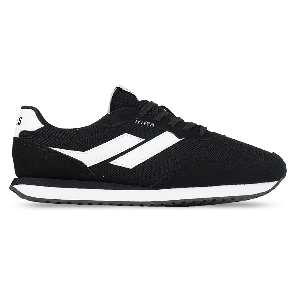 Sepatu Casual Mills Tripoli Star - Black/White