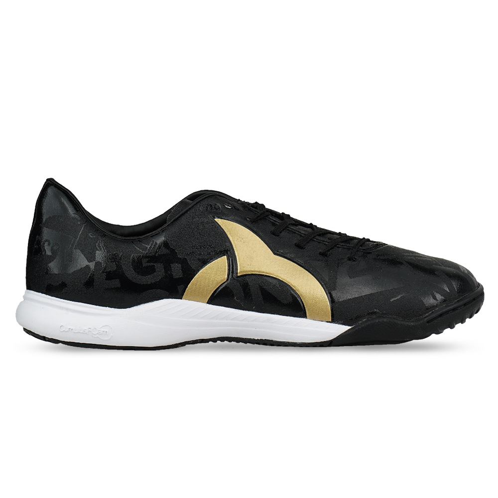 Sepatu Futsal Ortuseight Catalyst Legion V4 IN - Black/Gold