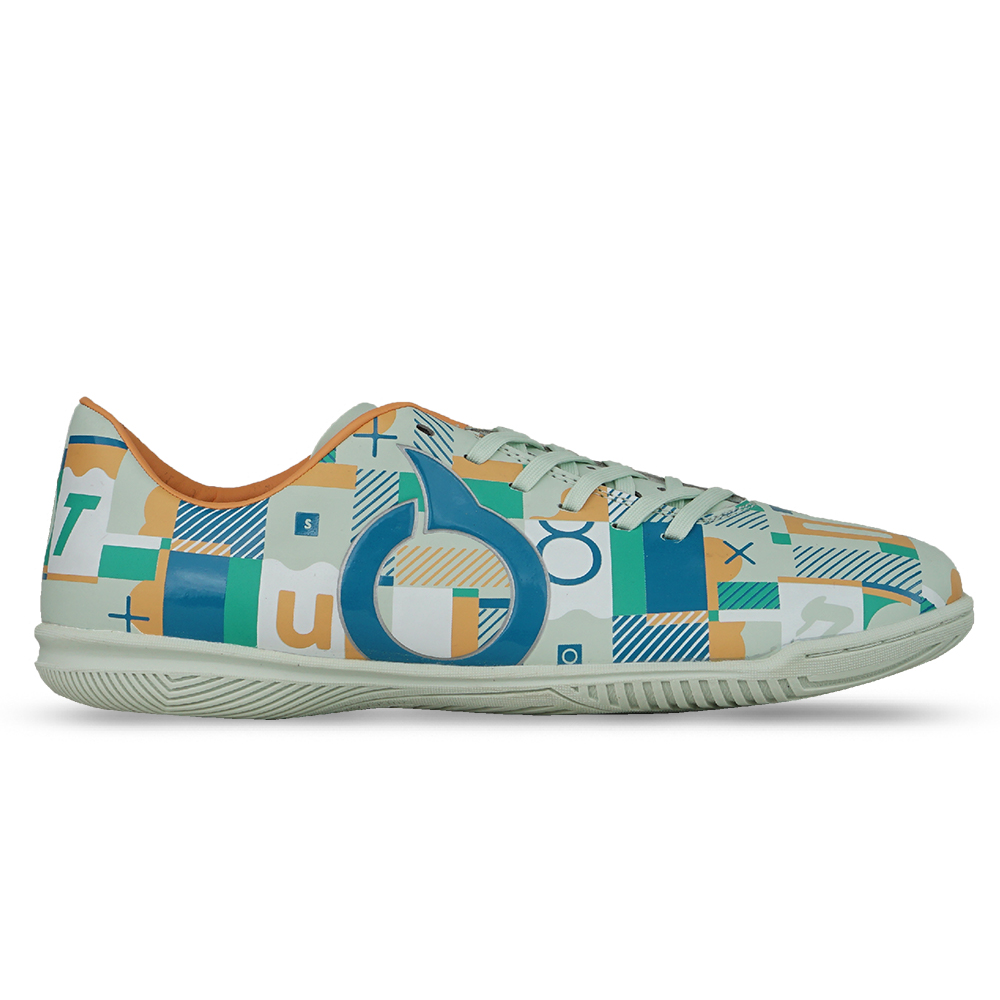 Sepatu Futsal Ortuseight Memphis IN - Pistachio/Teal/Honey