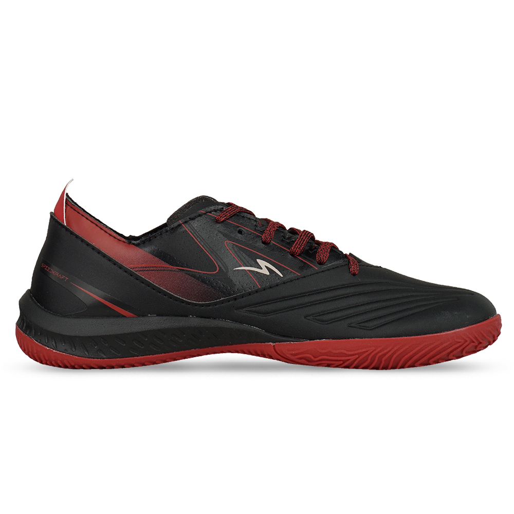 Sepatu Futsal Specs Accelerator Speedkraft Pro IN - Black/Tango Red