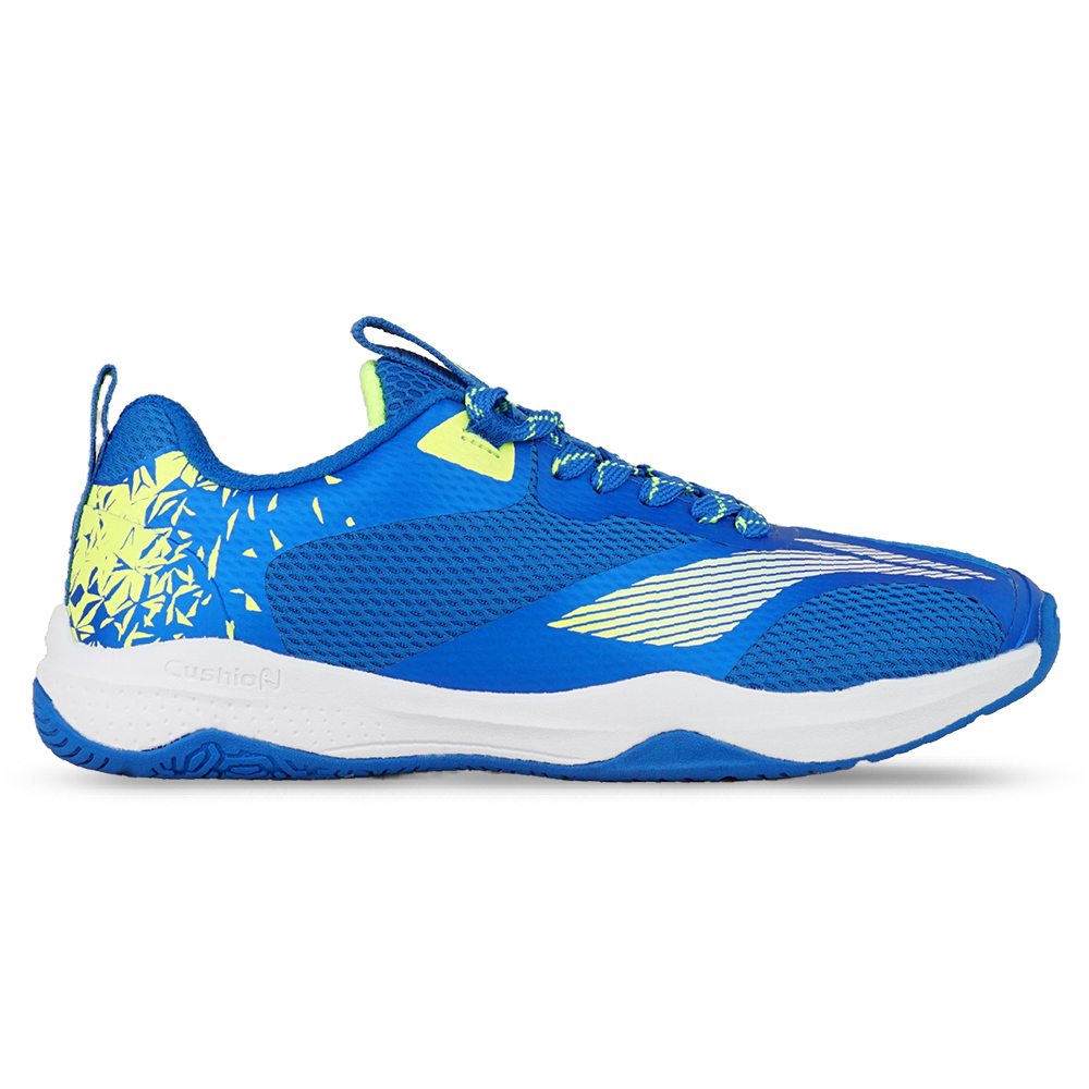Sepatu Badminton Li-Ning Hypersonic AYTT051-4 - Blue/Lime