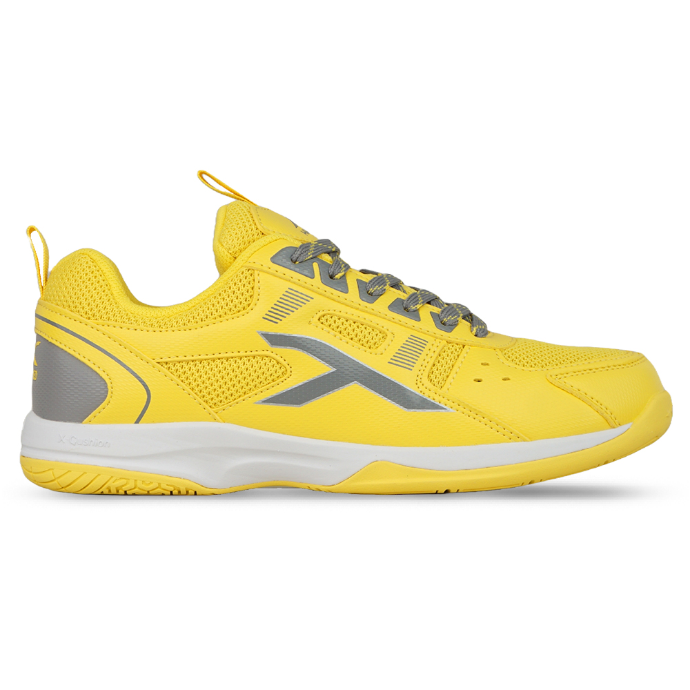Sepatu Badminton Hundred Raze HBFS-3M044-7 - Yellow/Grey