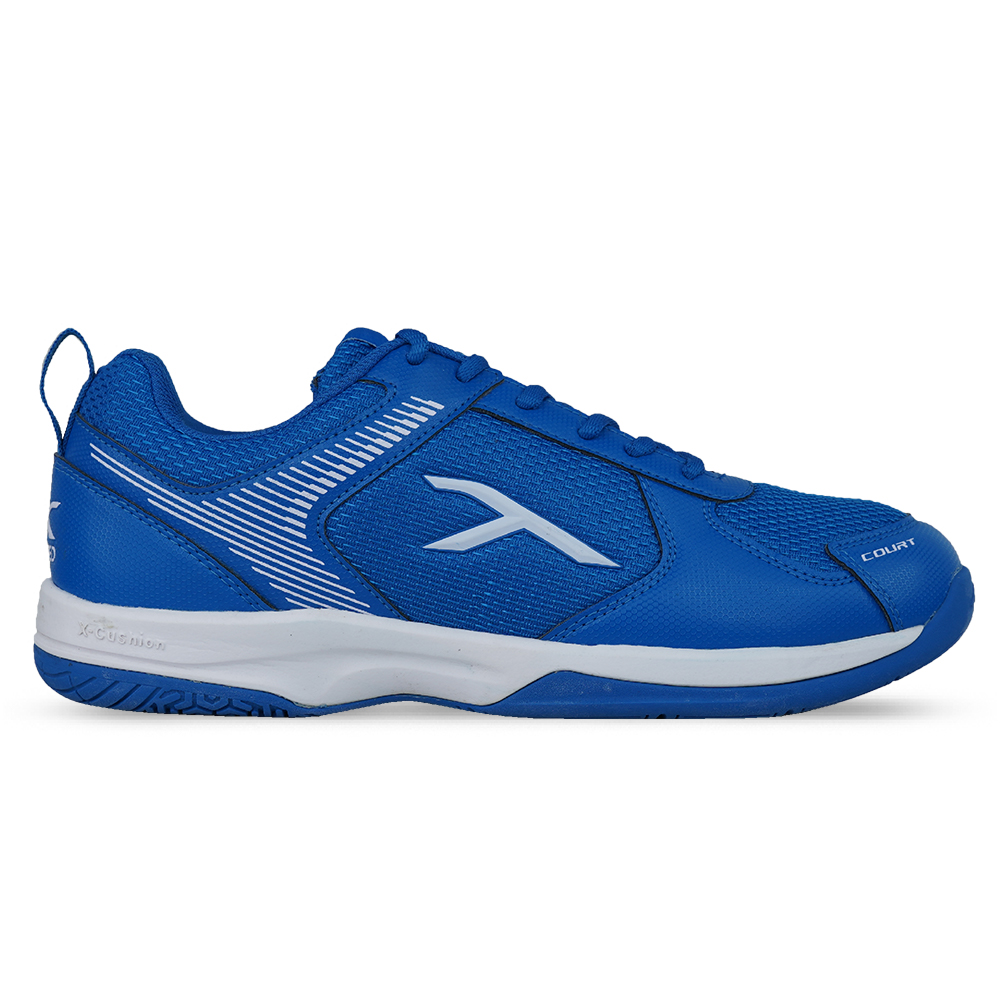 Sepatu Badminton Hundred Court HBFS-3M001-5 - Blue/White