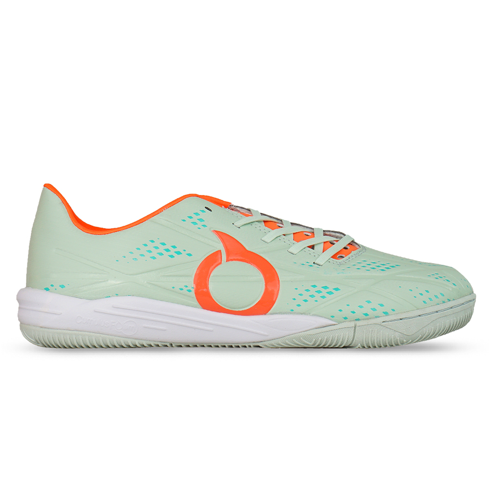 Sepatu Futsal Ortuseight Forte Meteor IN - Pistachio/Peach