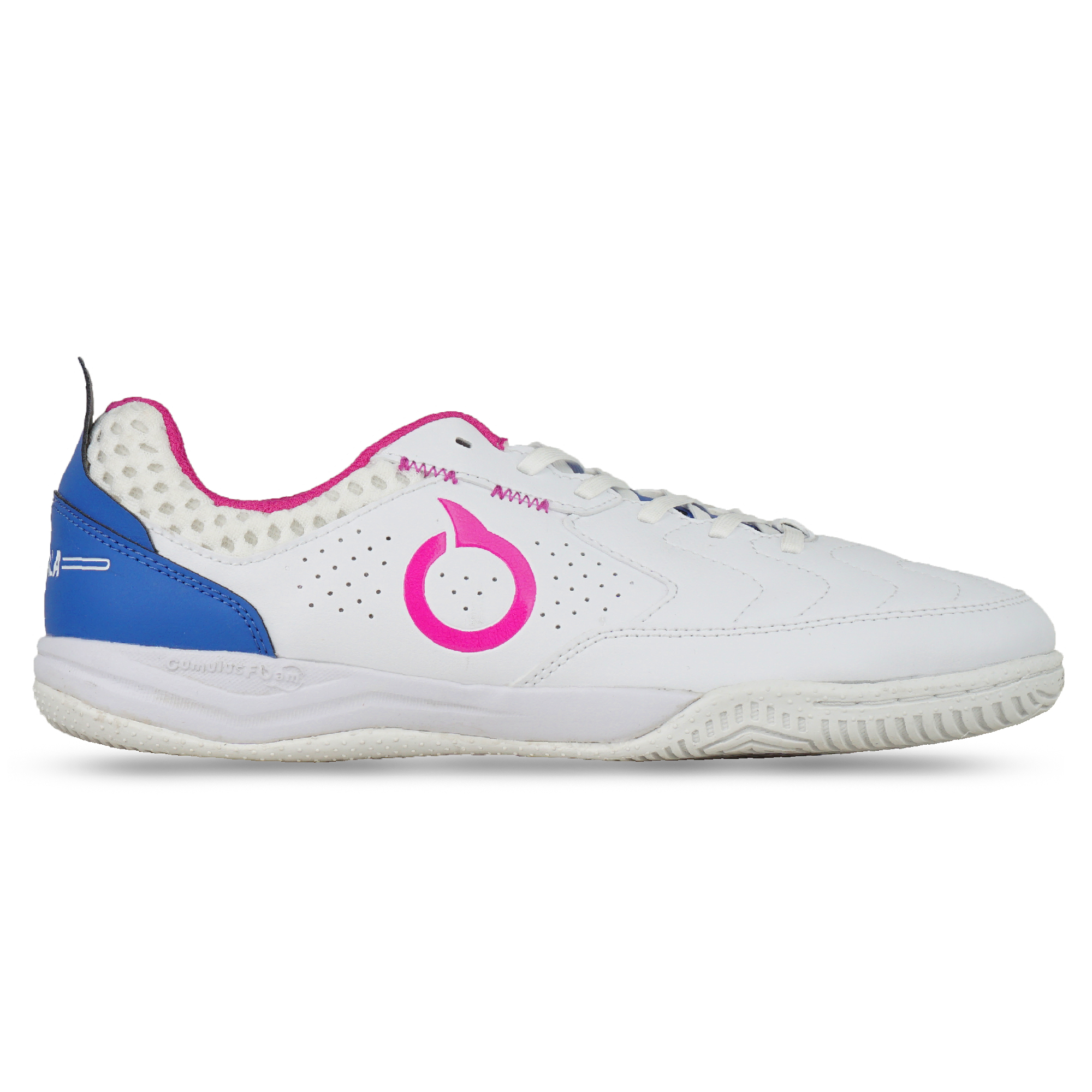 Sepatu Futsal Ortuseight Jogosala Courage - White/Navy/Magenta