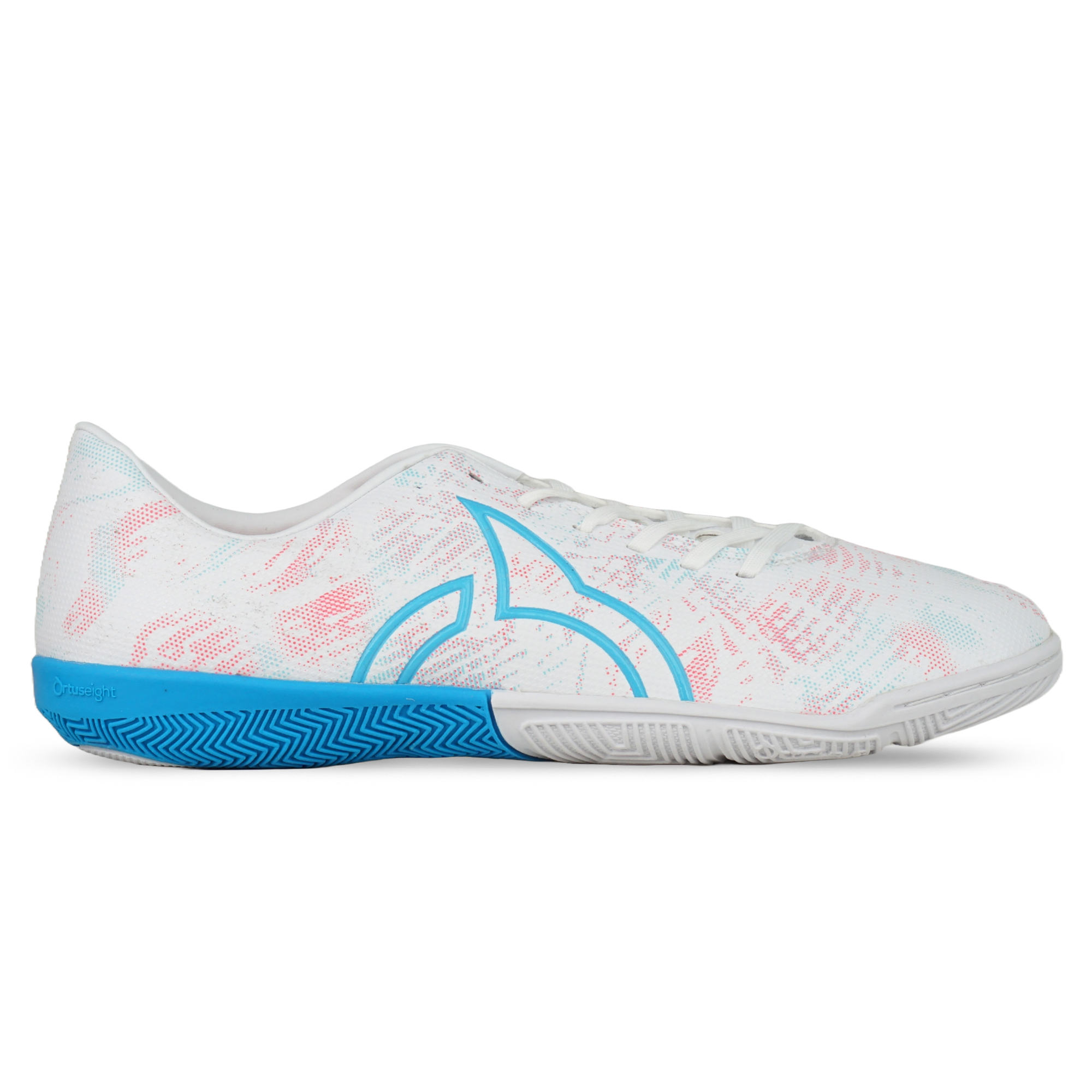 Sepatu Futsal Ortuseight Sophon IN - White/Cyan