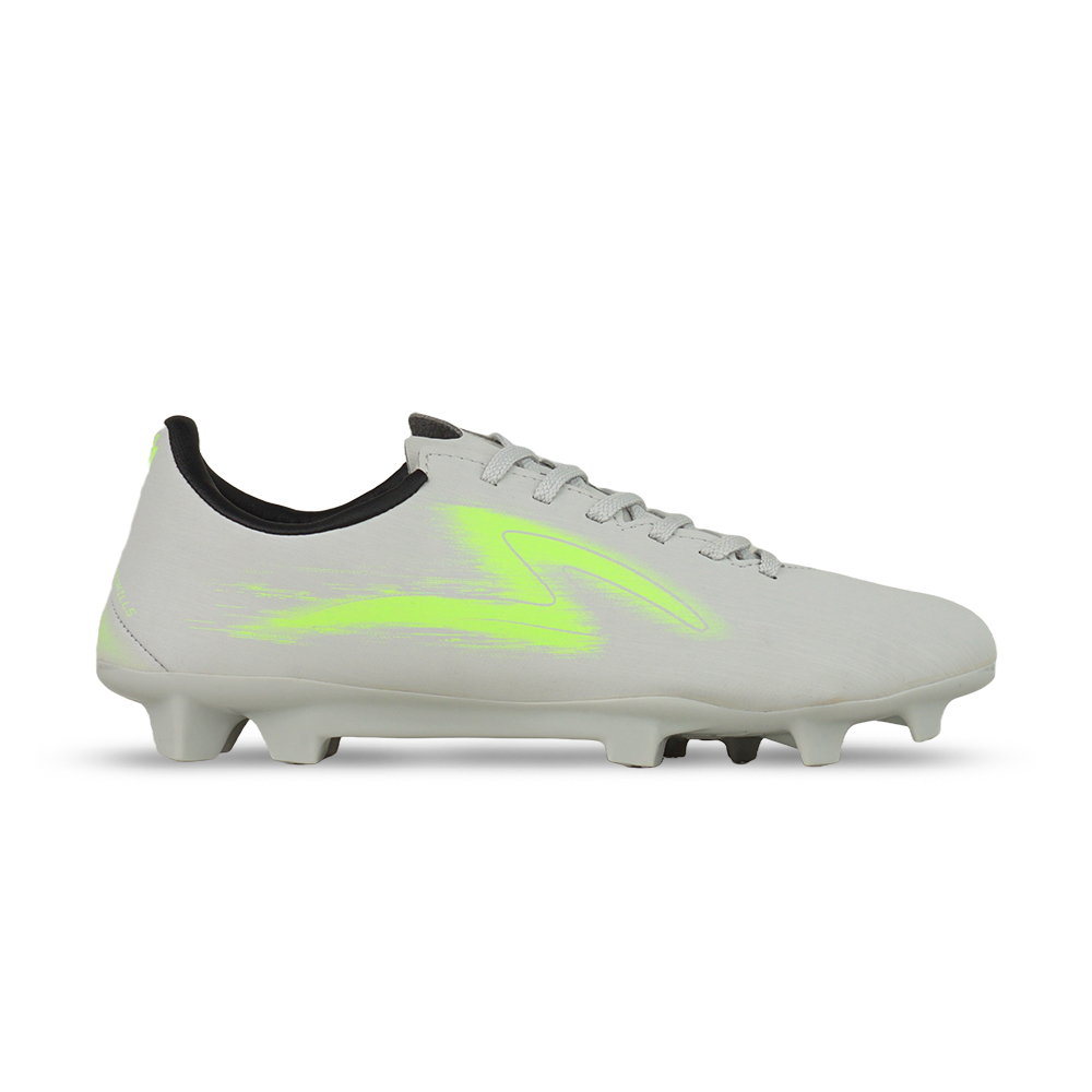 Sepatu Bola Anak Specs Elevation One JR FG - Vapor Gray/Green Gecko