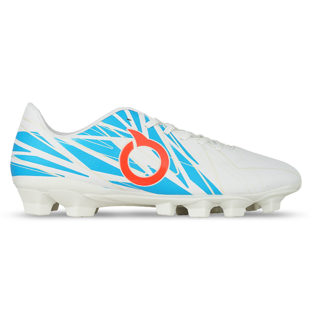 Sepatu Bola Ortuseight Trofeo FG - White/Cyan