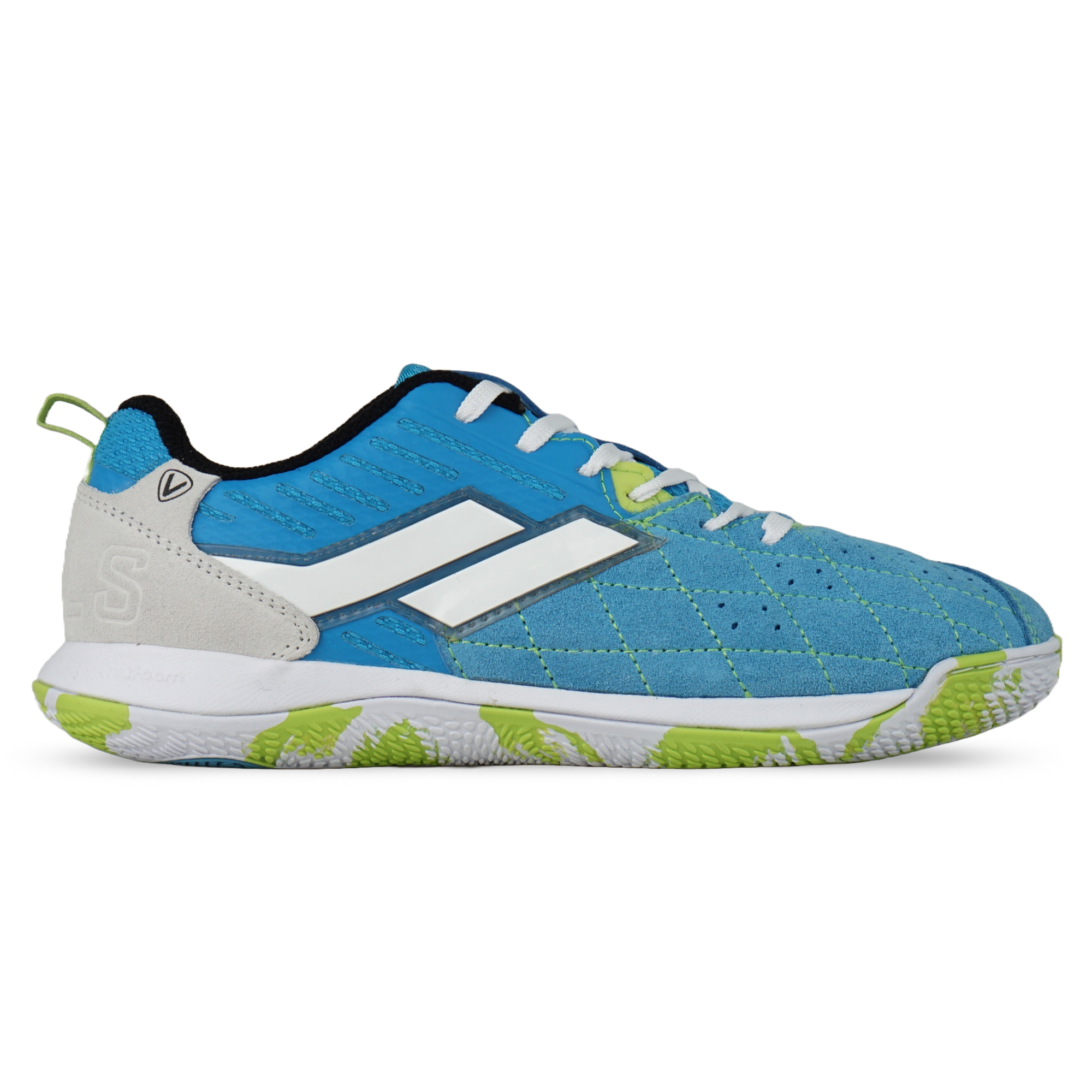 Sepatu Futsal Mills Voltasala Pro Mephisto - Ocean Blue/White/Neon
