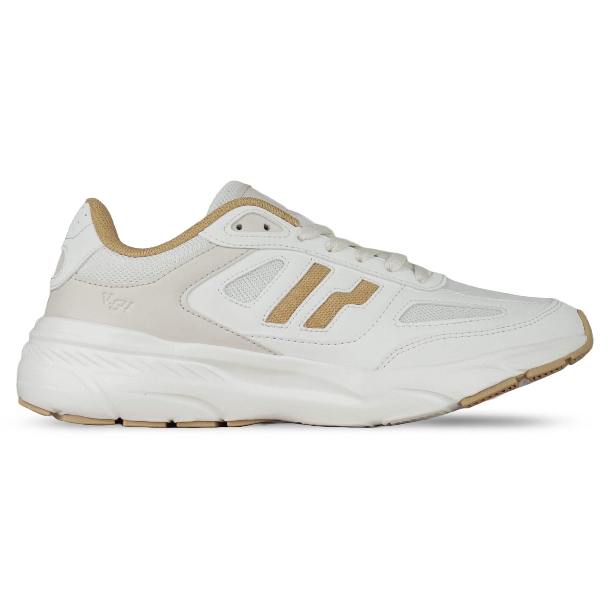 Sepatu Casual Piero Jogger V54 - White/Cream/Off White