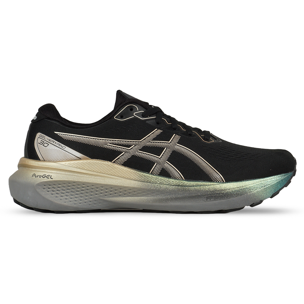 Sepatu Running Asics Gel Kayano 30 Platinum 1011B920-001 - Black/Champagne