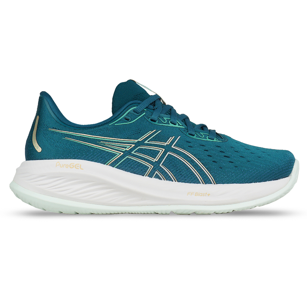 Sepatu Running Asics Gel Cumulus 26 W 1012B599-300 - Rich Teal/Pale Mint