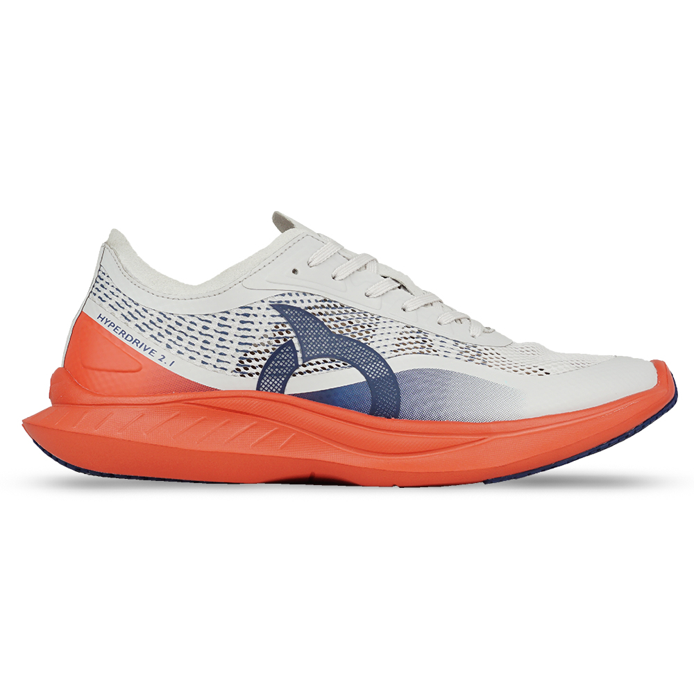 Sepatu Running Ortuseight Hyperdrive 2.1 - Light Grey/Ortred