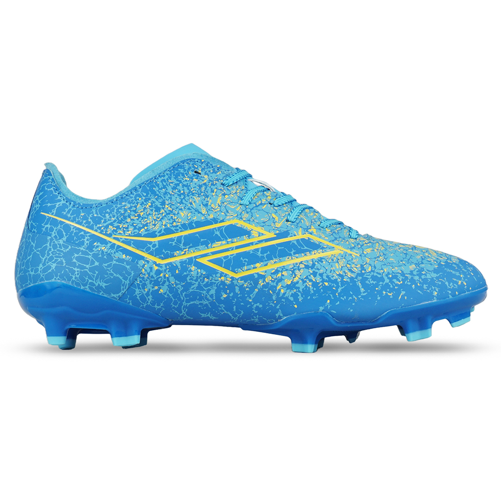 Sepatu Bola Mills Xyclops Inferno FG - Lt.Blue/Blue/Yellow