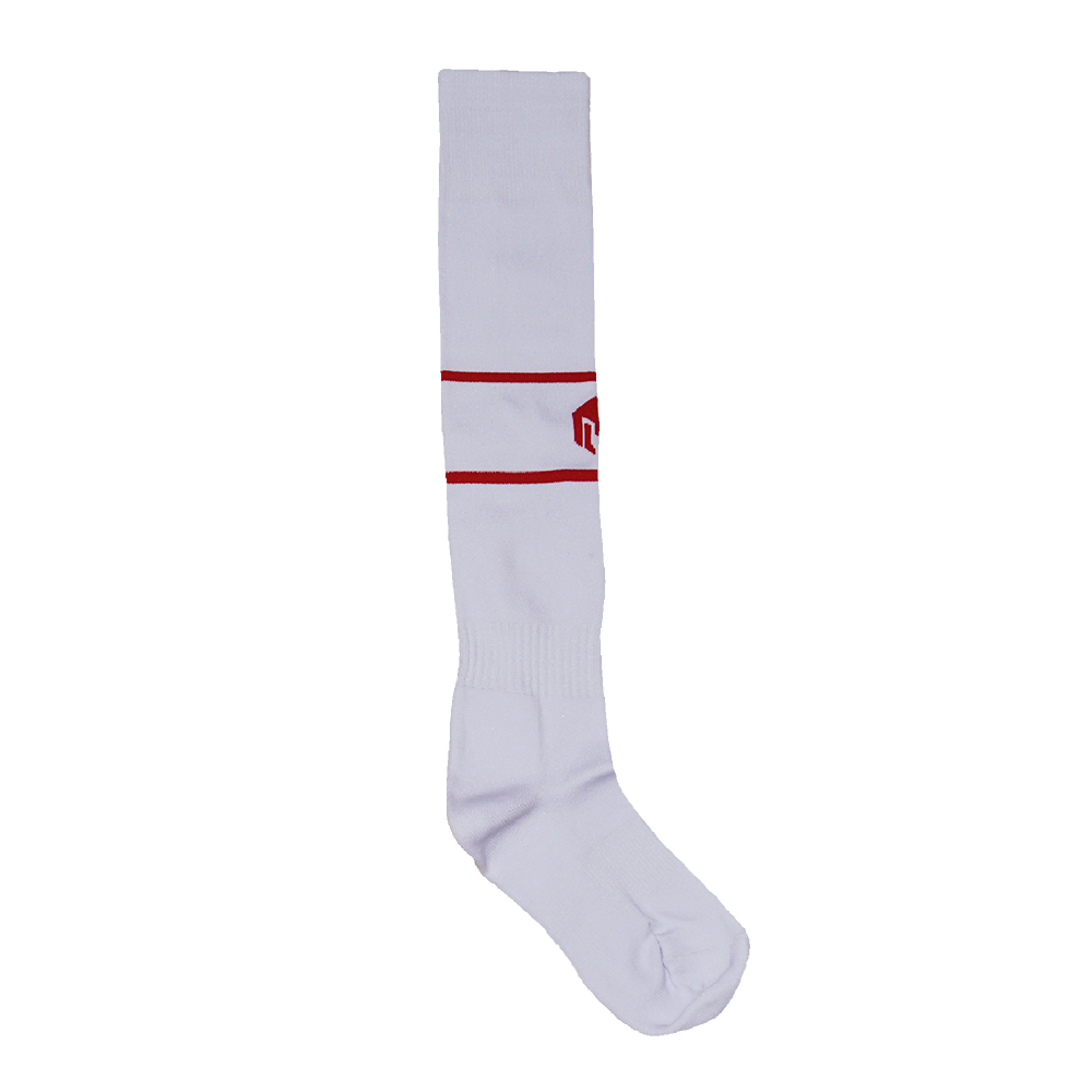 Kaos Kaki Mills Soccer Socks A1 1007 - White/Red
