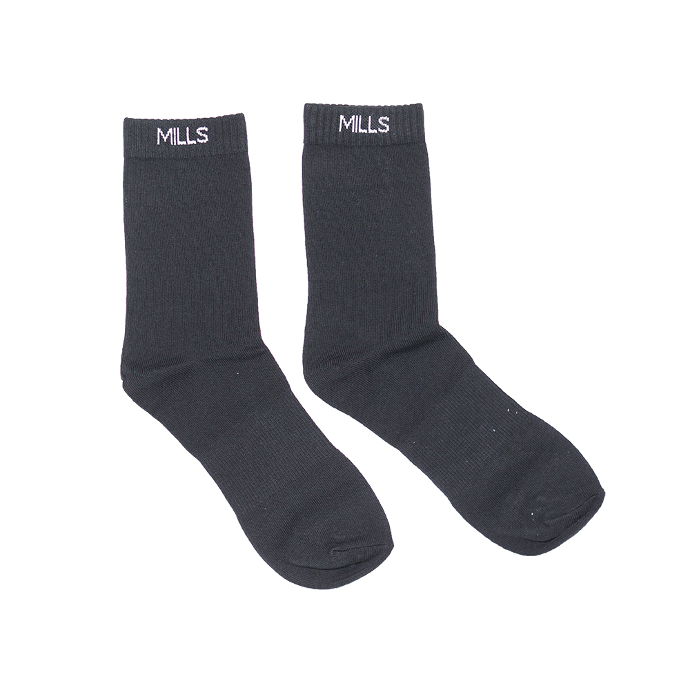 Kaos Kaki Mills Quarter Socks A1 2008 - Grey
