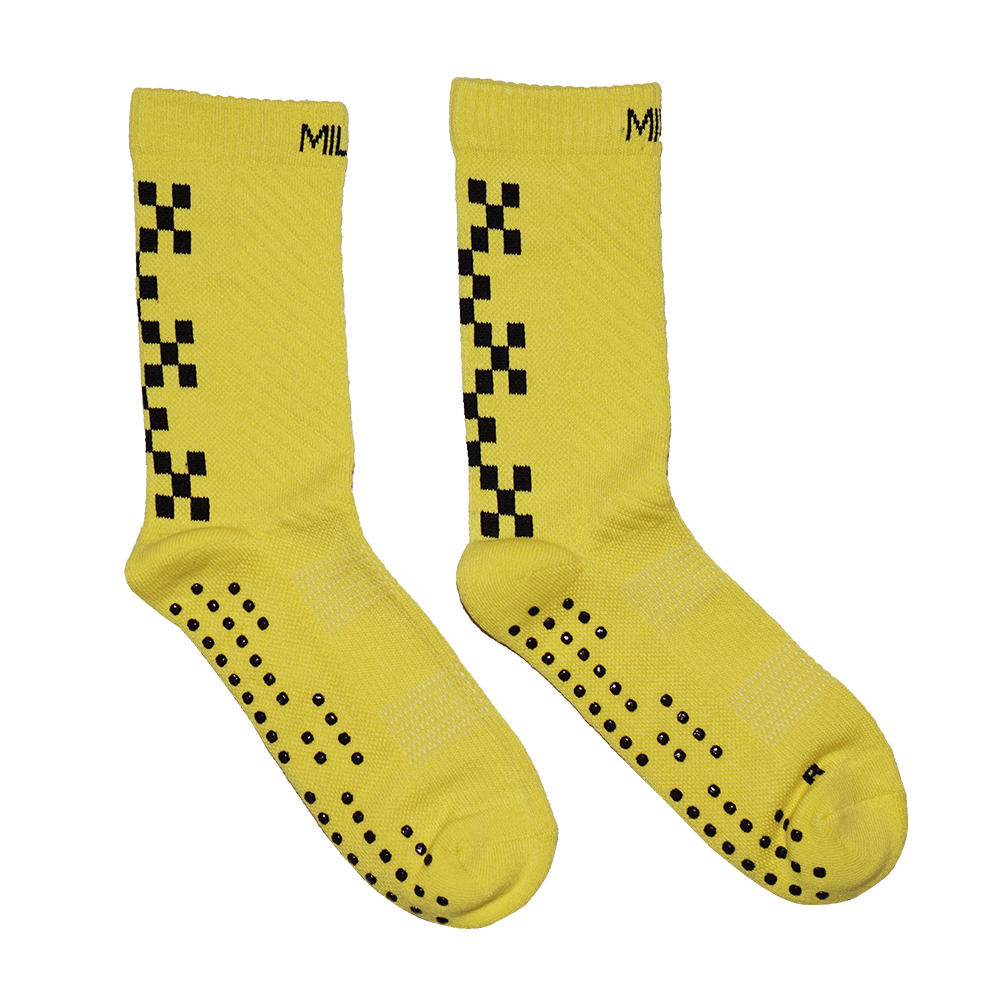 Kaos Kaki Mills Quarter Anti Slip Sock 2.0 A1 2014 - Yellow