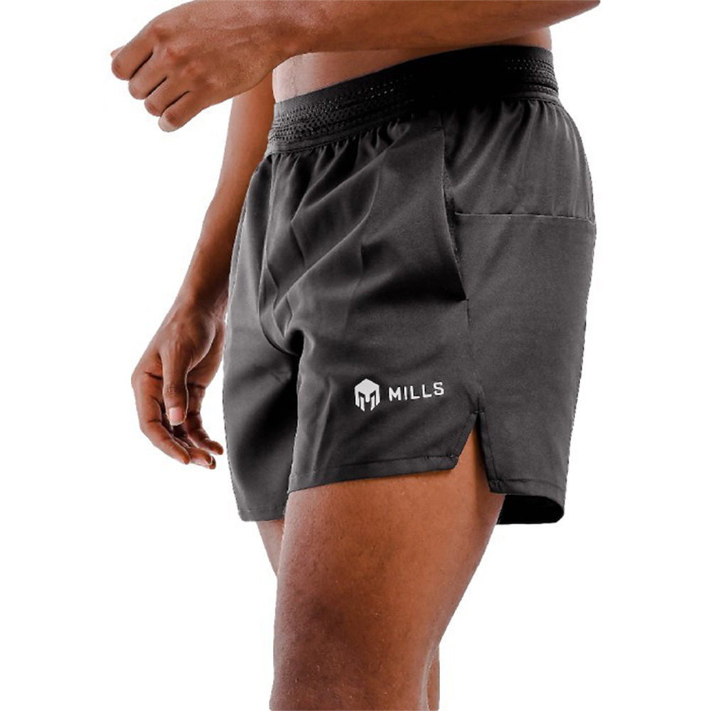 Celana Mills Rush Running Short Men 13008 - Grey