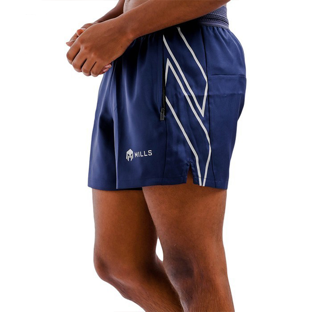 Celana Mills Saka Running Short Men 13009 - Navy