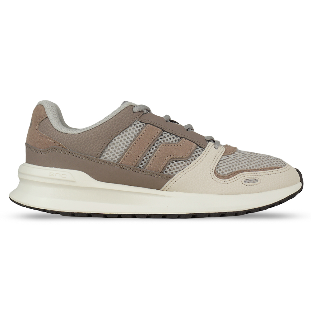 Sepatu Casual Piero Jogger 24 PRM - Taupe Grey/Bone White/Dark Grey